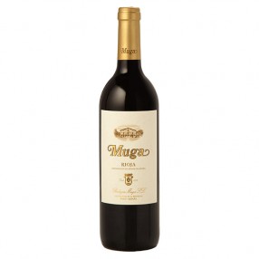 Vino tinto crianza D.O Rioja MUGA botella 75 cl